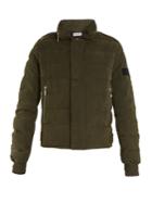 Saint Laurent High-neck Quilted Cotton-blend Jacket