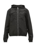 Matchesfashion.com Givenchy - Reversible Logo Jacquard Windbreaker Jacket - Mens - Black