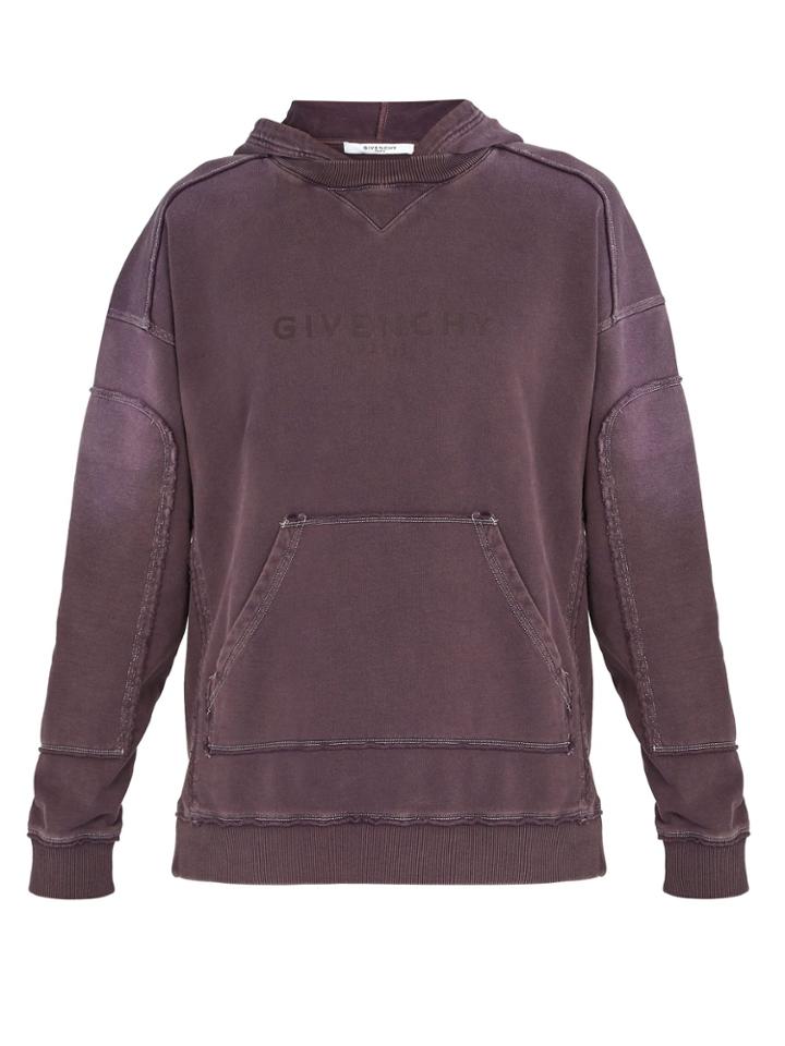 Givenchy Logo-print Cotton Hooded Sweatshirt