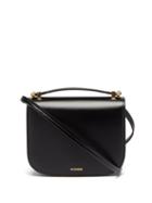 Ladies Bags Jil Sander - Logo-embossed Leather Shoulder Bag - Womens - Black