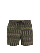 Dan Ward Tie-dye Print Swimshorts