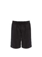 Matchesfashion.com South2 West8 - Logo-print Gabardine Shorts - Mens - Black