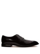 Matchesfashion.com Tod's - High Shine Leather Derby Shoes - Mens - Black