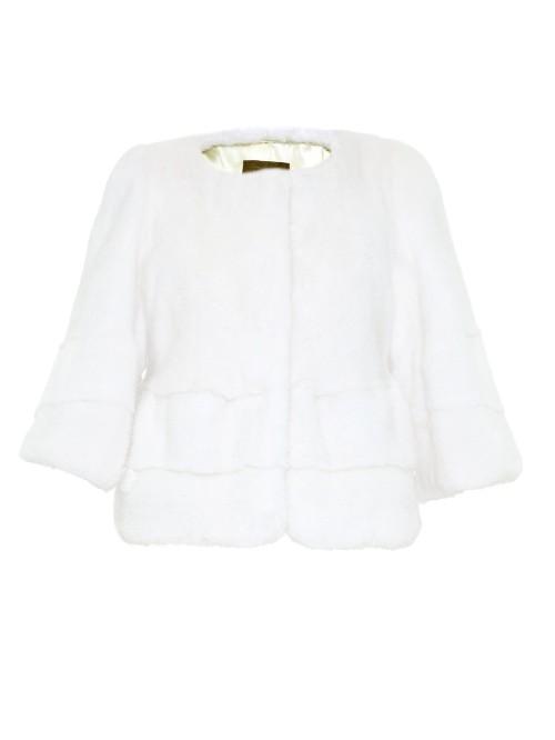 Lilly E Violetta Esmeralda Mink-fur Jacket