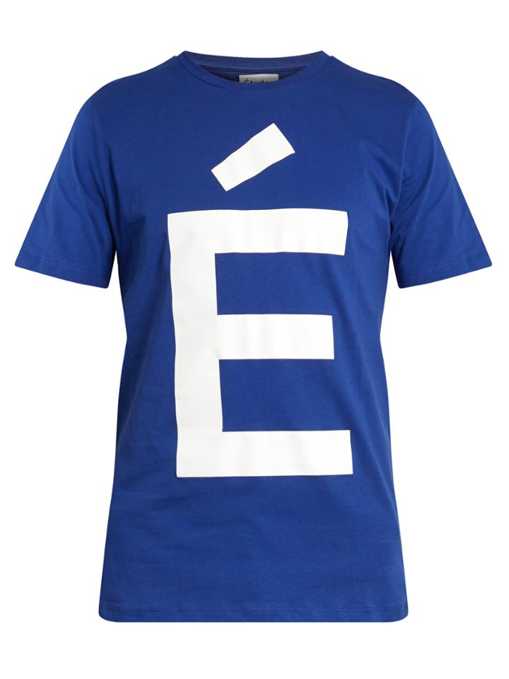 Études Page Accent Cotton T-shirt
