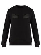 Fendi Bag Bugs-appliqu Jersey Sweatshirt