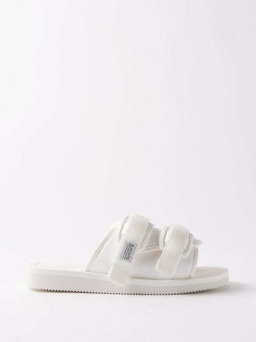 Suicoke - Moto-cab Nylon Slides - Mens - White