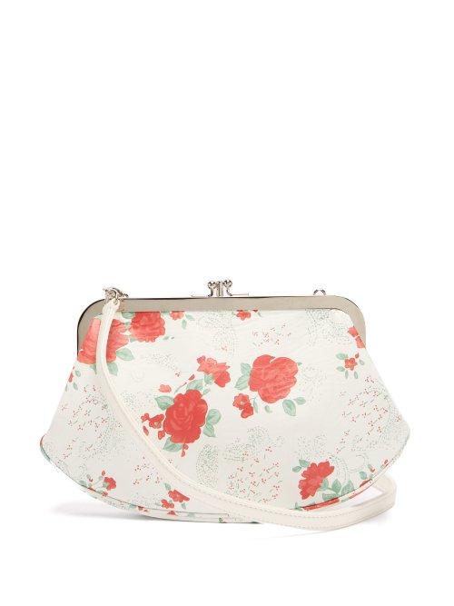 Matchesfashion.com Vetements - Granny Medium Leather Bag - Womens - Red White