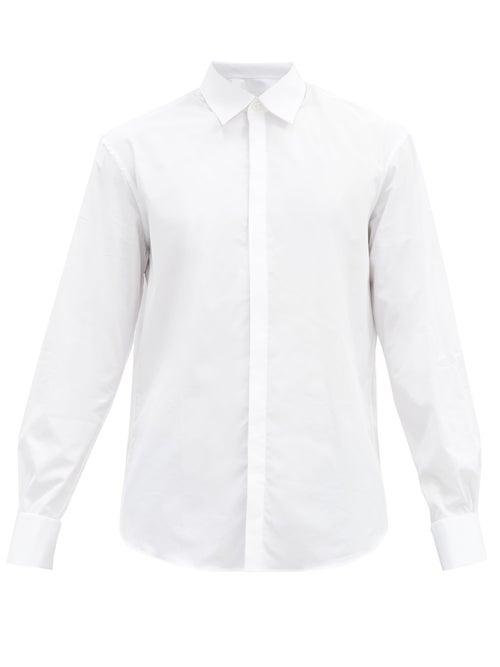 Matchesfashion.com Bourrienne Paris X - Cavalier Cotton-poplin Shirt - Mens - White