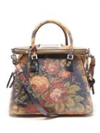 Maison Margiela - 5ac Mini Tapestry Leather Handbag - Womens - Multi