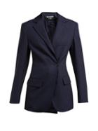 Matchesfashion.com Jacquemus - Double Breasted Wool Blazer - Womens - Navy
