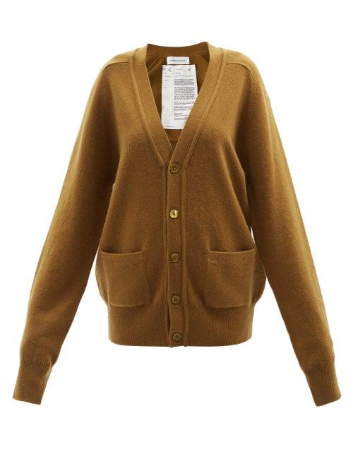 Extreme Cashmere - No.185 Feike Stretch-cashmere Cardigan - Womens - Mid Green