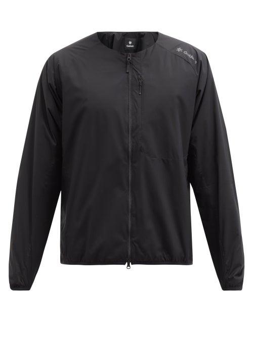 Matchesfashion.com Goldwin - Collarless Padded Ripstop Jacket - Mens - Black