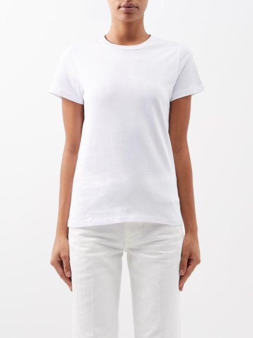 A.p.c. - Poppy Organic-cotton T-shirt - Womens - White