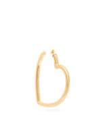 Balenciaga Oversized Gold Heart Single Earring