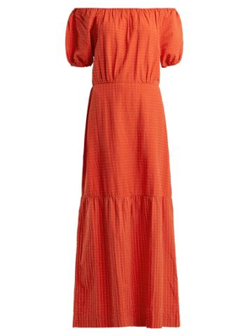 Ace & Jig Quince Off-the-shoulder Cotton Dress