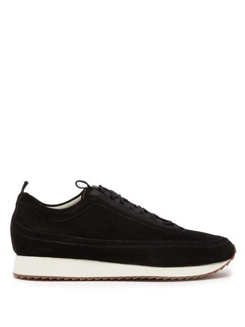 Matchesfashion.com Grenson - Sneaker 12 Suede Trainers - Mens - Black