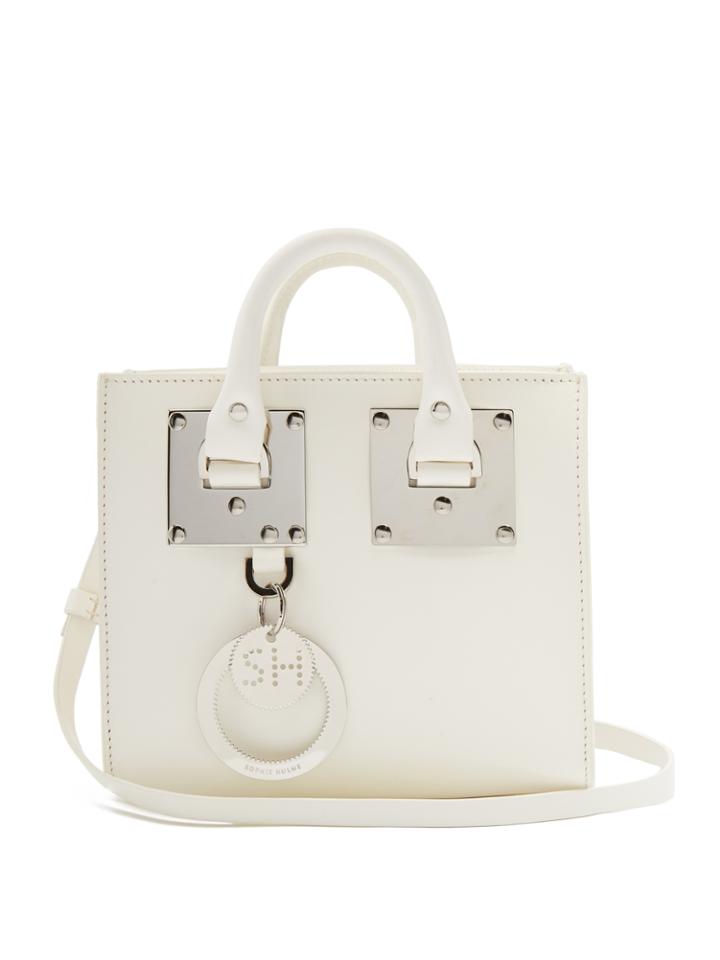 Sophie Hulme Small Albion Leather Box Bag