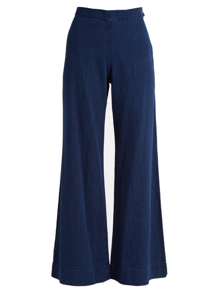Rachel Comey Cleric Japanese-denim Wide-leg Jeans
