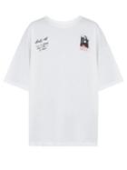 Matchesfashion.com Off-white - Oversized Mona Lisa Print Cotton T Shirt - Mens - White