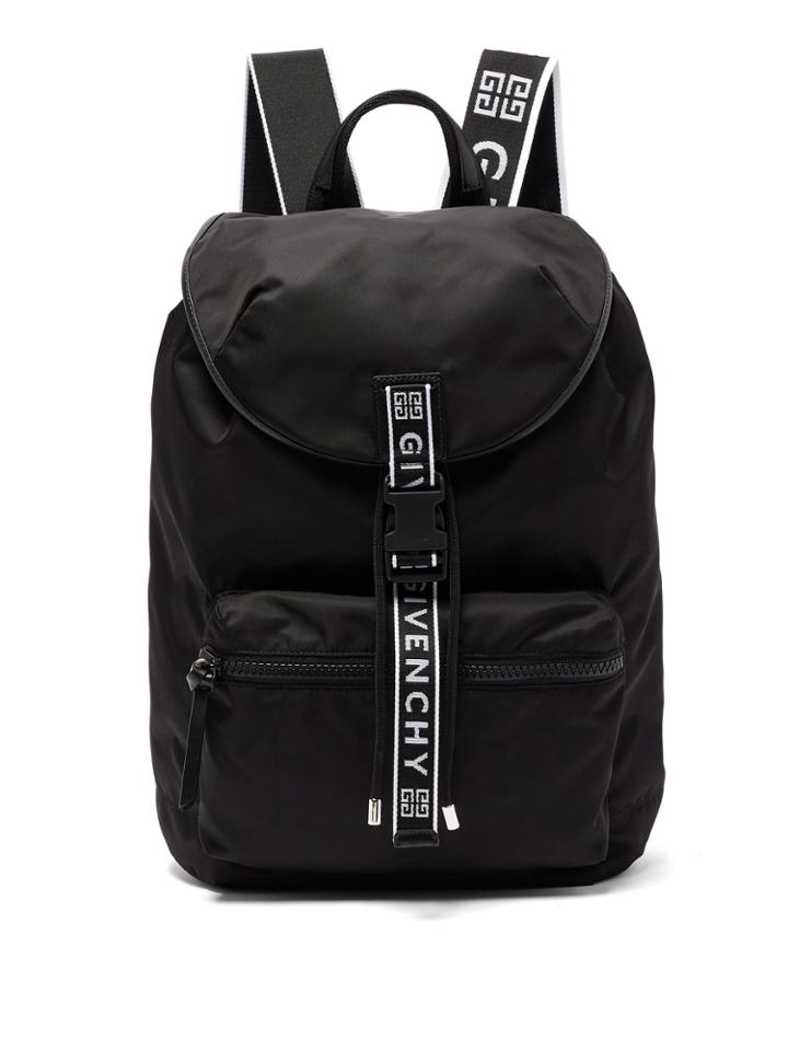 Givenchy Light 3 Leather-trimmed Nylon Backpack
