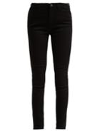 Matchesfashion.com M.i.h Jeans - Bridge High Rise Stretch Denim Jeans - Womens - Black