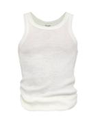 Saint Laurent - Voile Tank Top - Mens - Cream