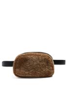 Matchesfashion.com The Row - Shearling Belt Bag - Womens - Light Brown