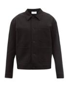 Raey - Cropped Cotton-blend Jacket - Mens - Black
