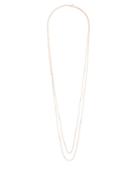 Matchesfashion.com Mizuki - Asymmetric Graduated-pearl 14kt Gold Necklace - Womens - Pearl