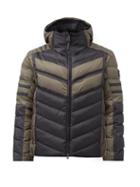 Bogner - Brac-d Ii Quilted-ripstop Down Ski Jacket - Mens - Black Green