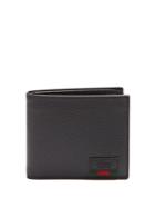 Gucci Agora Grained-leather Bi-fold Wallet