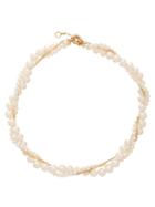 Matchesfashion.com Yvonne Lon - Pearl & 18kt Gold Necklace - Womens - Pearl