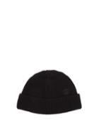 Matchesfashion.com Gucci - Gg-embroidered Cotton-knit Beanie - Mens - Black
