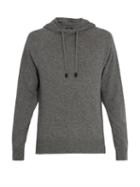 Matchesfashion.com Berluti - Hooded Cashmere Sweater - Mens - Grey