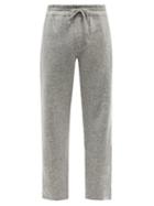 Ermenegildo Zegna - Drawstring Wool-blend Track Pants - Mens - Grey