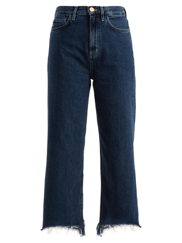 M.i.h Jeans Caron High-rise Wide-leg Cropped Jeans
