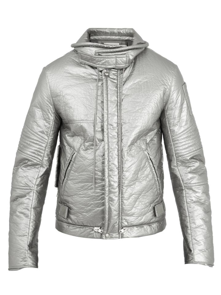 Helmut Lang High-neck Quilted Jacket