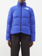 The North Face - Nuptse Rmst Quilted Down Coat - Womens - Blue