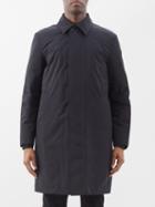 Moncler - Diois Diamond-quilted Shell Coat - Mens - Black
