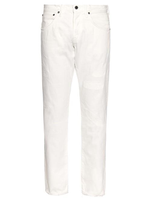 Mastercraft Union Distressed Straight-leg Jeans
