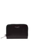 Matchesfashion.com Saint Laurent - Logo Leather Coin Purse - Mens - Black