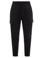 Frame - Cargo-pocket Cotton-blend Track Pants - Mens - Black