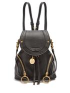 Matchesfashion.com See By Chlo - Olga Grained Leather Backpack - Womens - Black