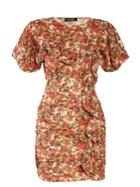Isabel Marant Face Floral-print Ruffle-trimmed Dress