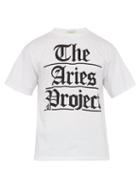 Matchesfashion.com Aries - Project Print Cotton T Shirt - Mens - White
