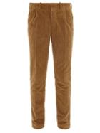Matchesfashion.com Incotex - Verve Slim Fit Corduroy Trousers - Mens - Brown