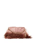 Matchesfashion.com Jimmy Choo - Callie Ombr Feather Clutch Bag - Womens - Pink