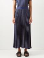 Weekend Max Mara - Gavino Skirt - Womens - Dark Navy