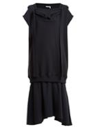 See By Chloé Hooded Cotton-jersey Midi Dress